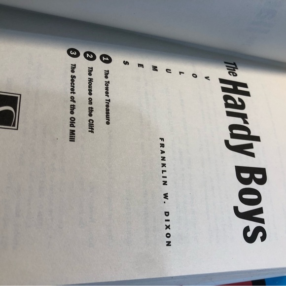 The Hardy Boys Volumes 1 2 3 Hardcover Franklin W. Dixon 1999 - Picture 7 of 14